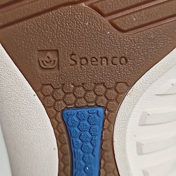 Spenco Fiesta Black White Fur Lined Slipper/Shoes Orthopedic Wm Size 9B - Defect - Picture 11 of 12